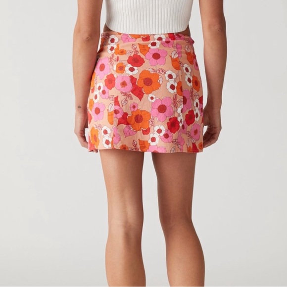 Urban Outfitters Mini Skirt with Slit - Picture 2 of 3